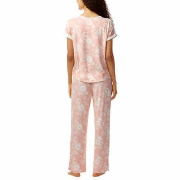 NEW LUCKY BRAND | 3 Pc Pink Floral Pajama Set - Picture 2 of 6